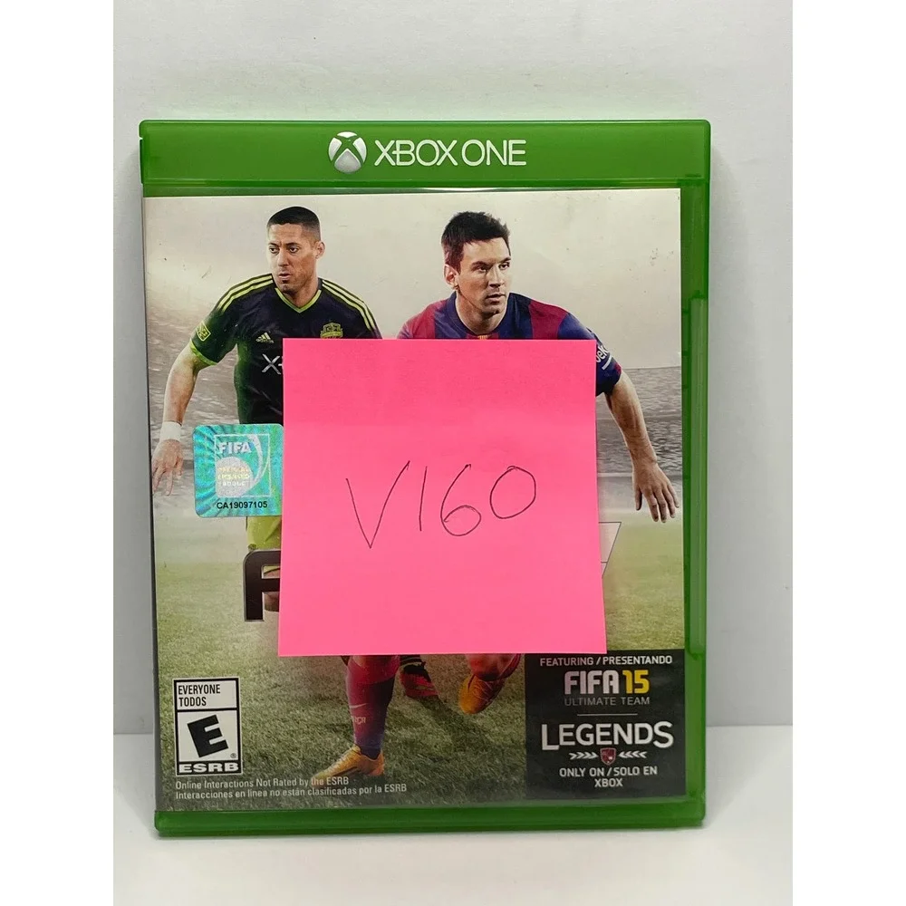 FIFA 15 Xbox One EA Sports Soccer Video Game Lionel Messi Cover Ultimate Team